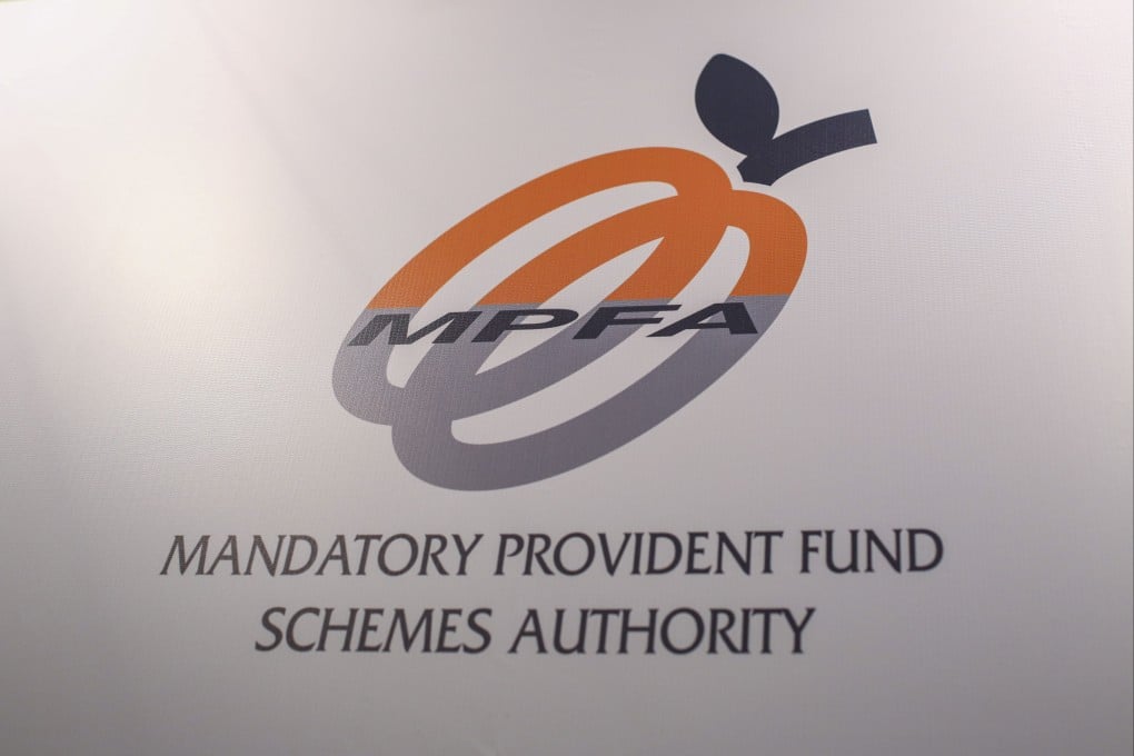 The Mandatory Provident Fund Schemes Authority logo. Photo: Edmond So