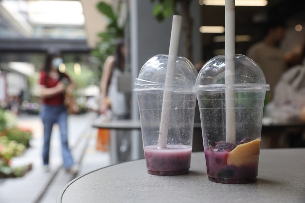 Hong Kong began enforcing the first stage of the single-use plastics ban in November last year after a six-month grace period. Photo: Edmond So