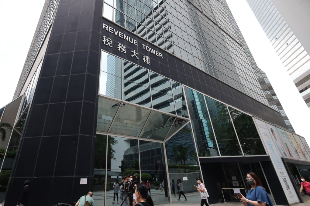 Revenue Tower at Wan Chai. 01JUN22. SCMP / Dickson Lee