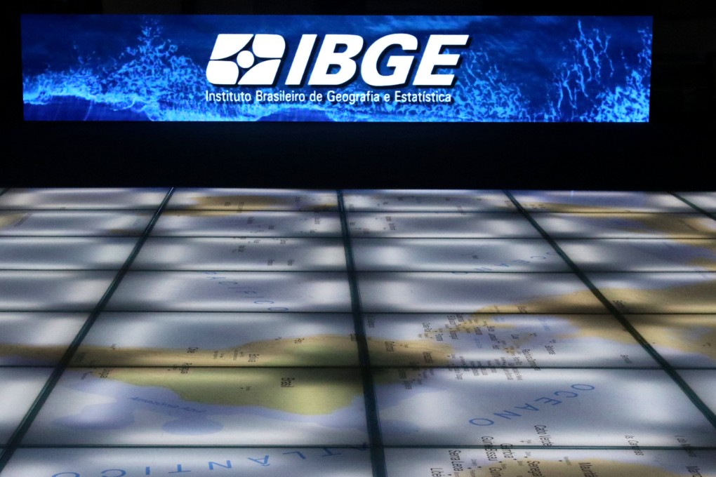 A databoard at the offices of the Brazilian Institute of Geography and Statistics in Rio de Janeiro. Photo: Handout