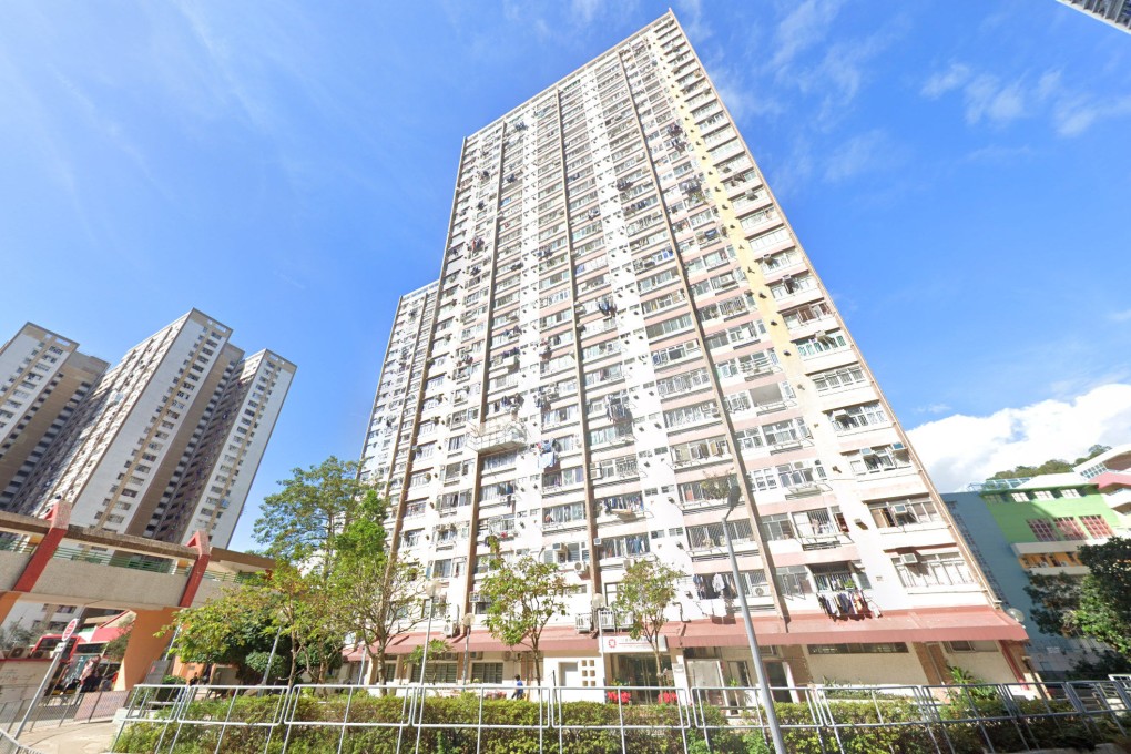 Neighbours became alarmed upon hearing the girl’s cries from her public housing flat at Lok Wah North Estate in Kwun Tong on Friday. Photo: Google Map
