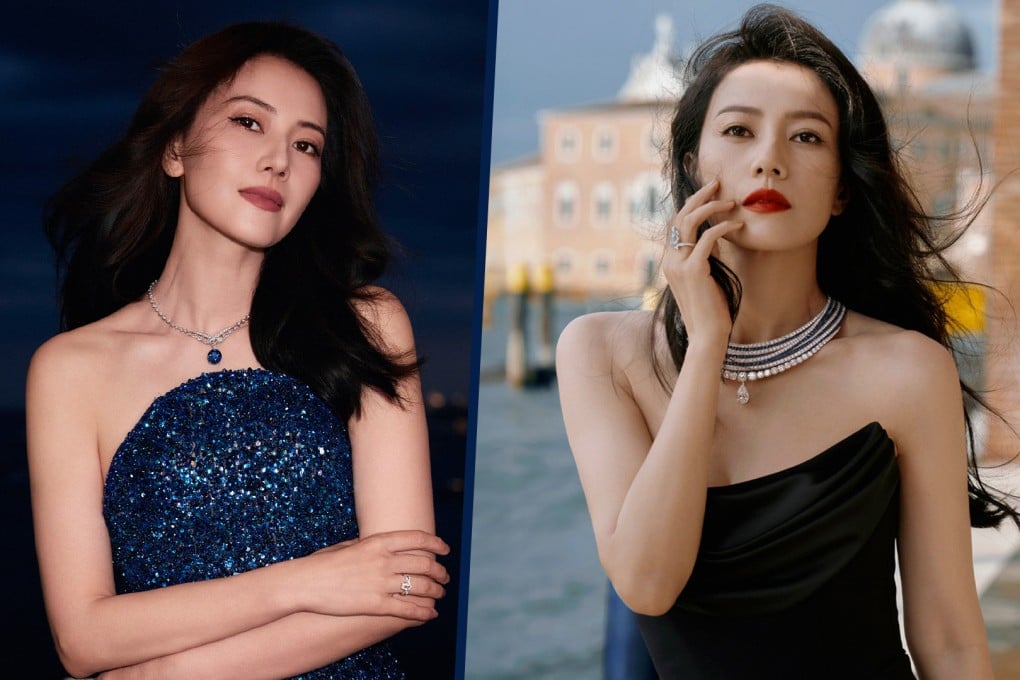 China’s “goddess” actress, Gao Yuanyuan, has made a comeback in a Hong Kong crime thriller, wowing audiences at this year’s Cannes Film Festival. Photo: SCMP composite/Weibo