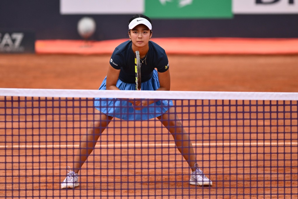 Alexandra Eala was set to become the first Filipino woman to play in a grand slam at the French Open on Sunday. Photo: EPA-EFE
