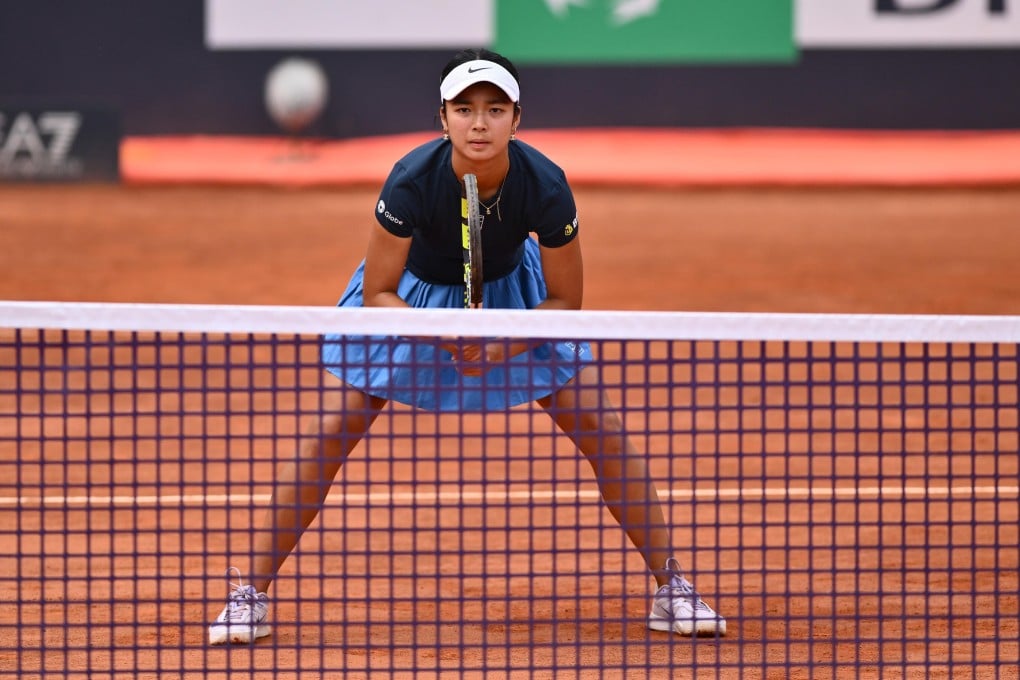 Alexandra Eala was set to become the first Filipino woman to play in a grand slam at the French Open on Sunday. Photo: EPA-EFE