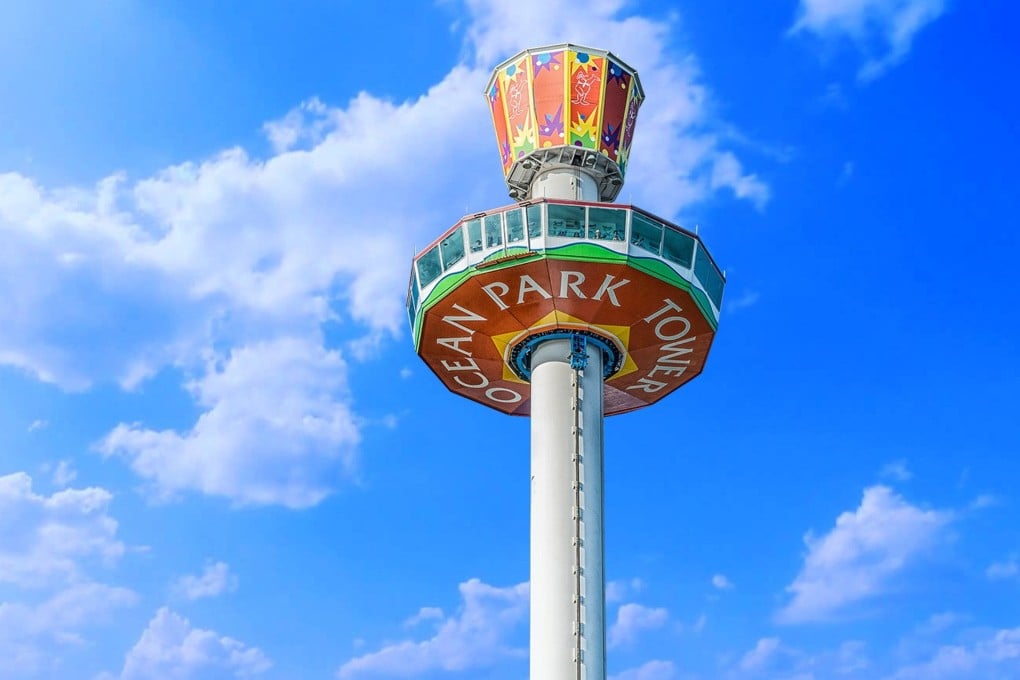 A signal failure left 17 people stranded on the Ocean Park Tower. Photo: Ocean Park