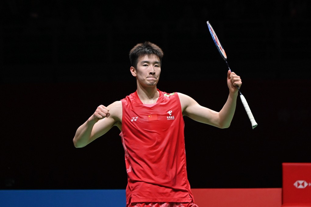 Li Shifeng celebrates making history in Kuala Lumpur. Photo: Xinhua