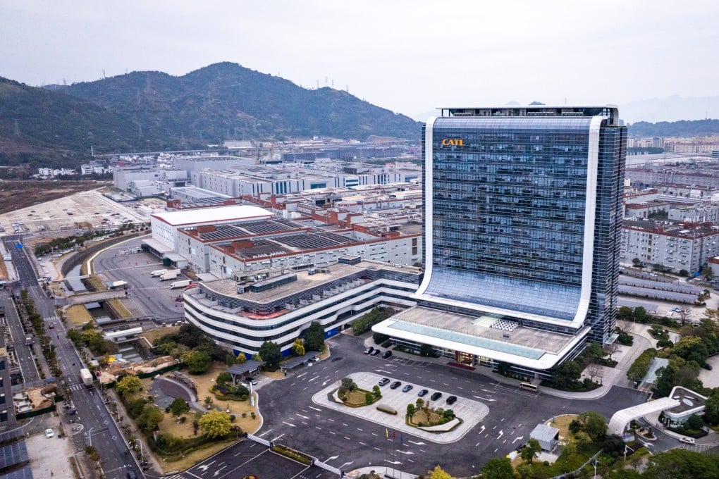 CATL’s headquarters in Ningde, Fujian province, China, on February 6. Photo: VCG via Getty Images