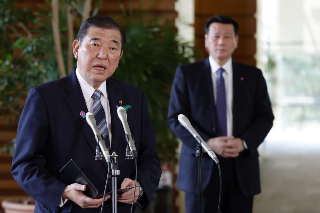 Japanese Prime Minister Shigeru Ishiba in Tokyo on April 17. Photo: EPA-EFE