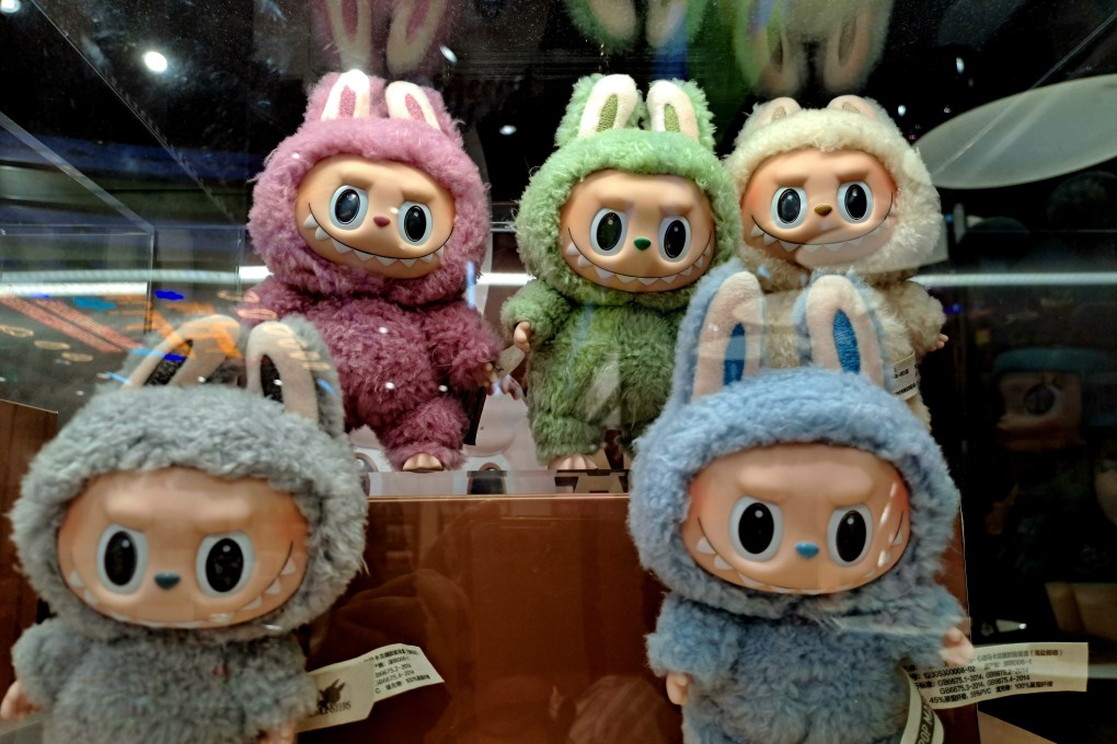 Labubu toys are seen at a Pop Mart Outlet in Jakarta, Indonesia. Photo: Shutterstock
