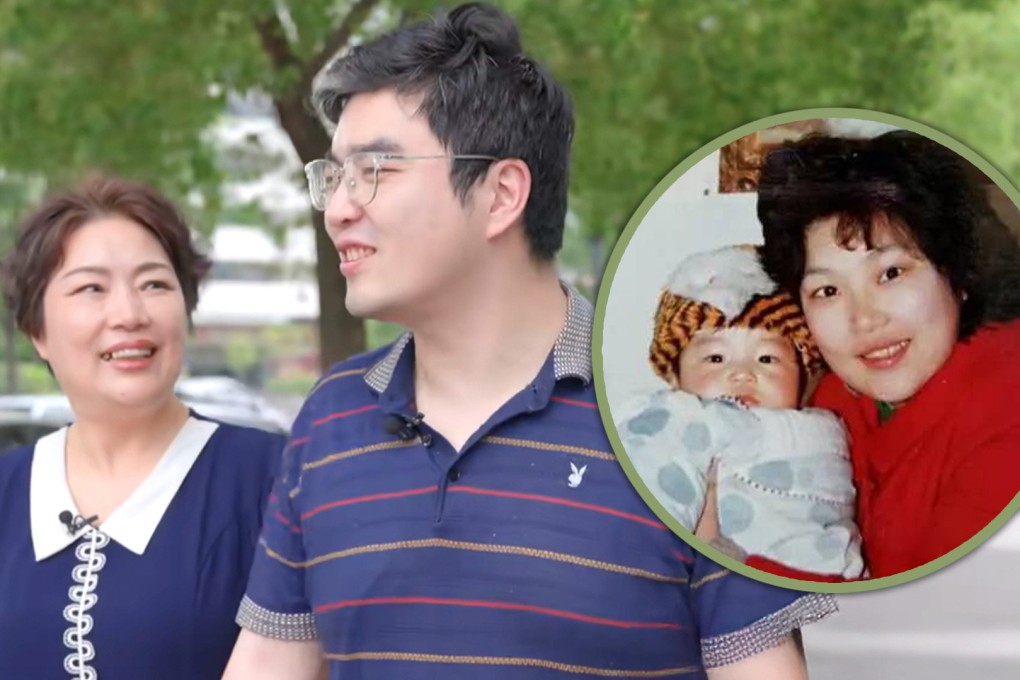 A disabled Chinese man has achieved a master’s degree at Harvard University thanks to the unwavering support of his mother. Photo: SCMP composite/ifeng