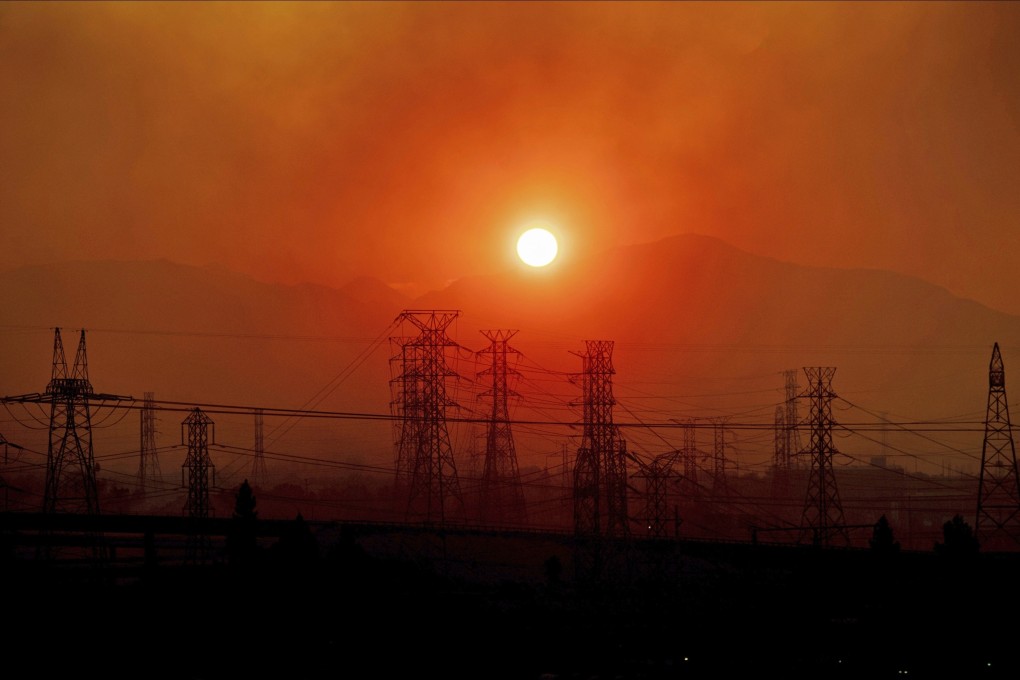 Scientists warn of an increased frequency of wildfires and other extreme events. File photo: AP