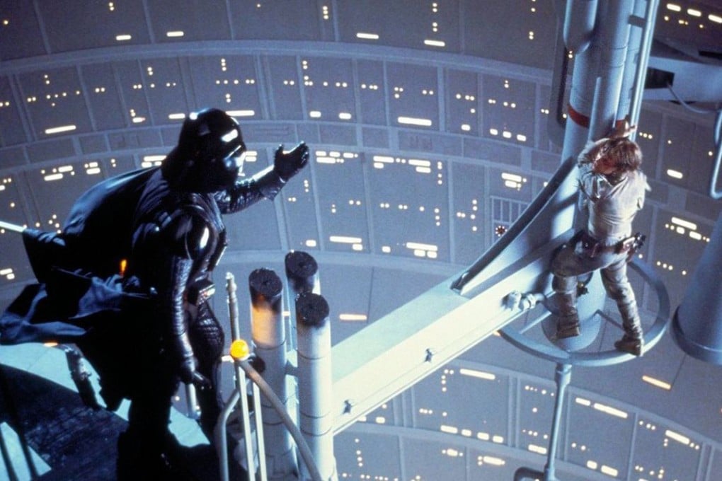 David Prowse and Mark Hamill in a still from The Empire Strikes Back. The 1980 film set Star Wars on track to becoming an enduring cultural phenomenon. Photo: Lucasfilm
