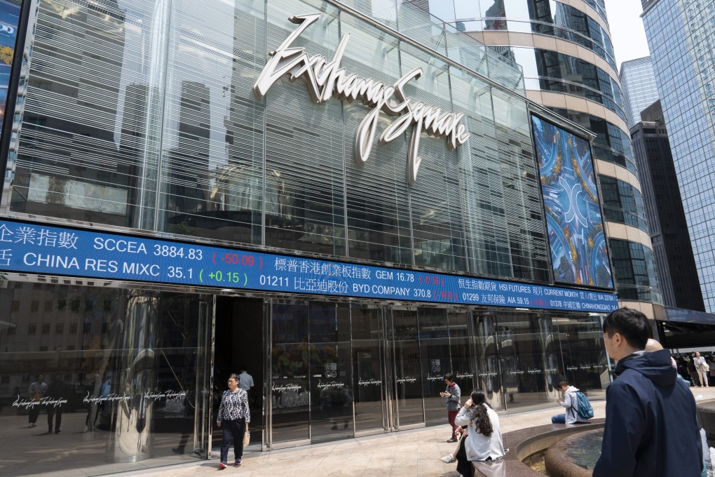 Exchange Square in Central, Hong Kong. Photo: Nathan Tsui