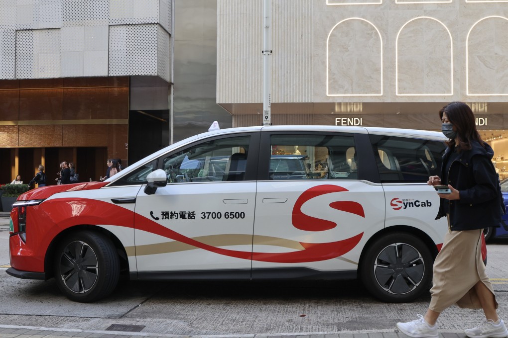 SynCab is one of two premium fleets that has launched service trial runs. Photo: Jelly Tse