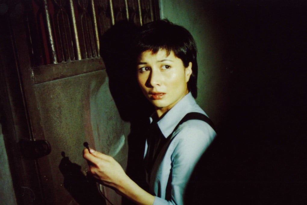 Josie Ho Chiu-yee in a still from Horror Hotline… Big Head Monster (2001), an ultra-low-budget film by Hong Kong director Soi Cheang in which he showed his grasp of the craft of moviemaking. Photo: Handout