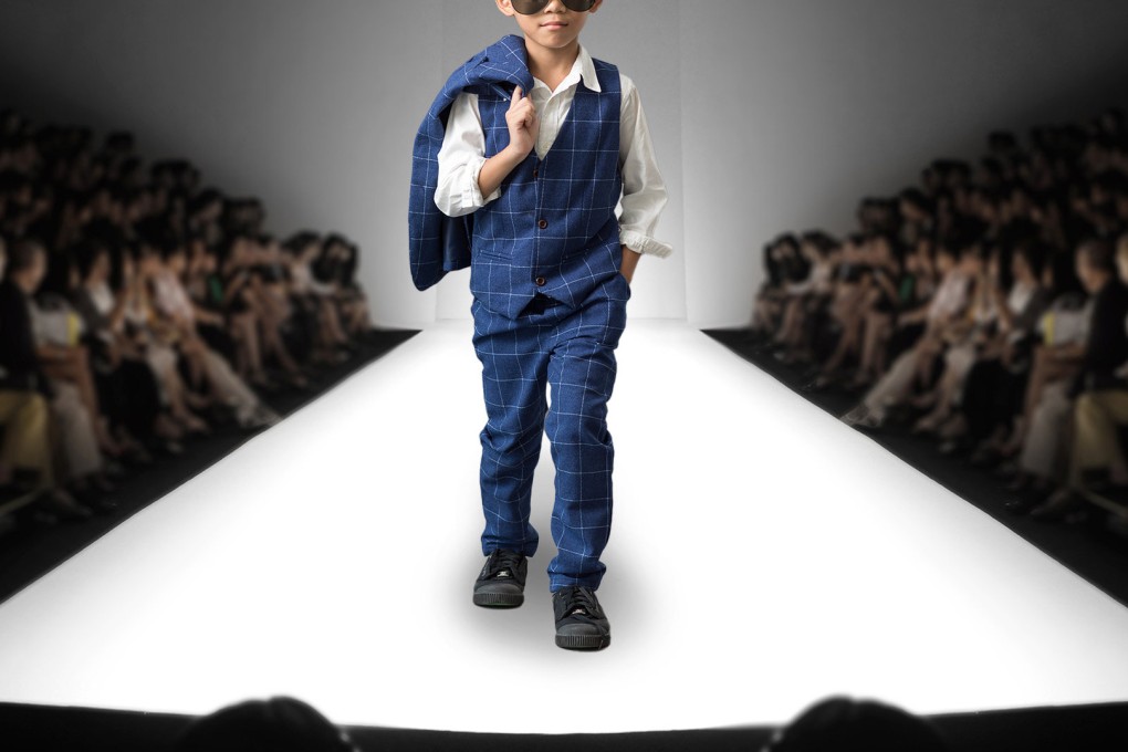 A company in China has conned dozens of parents out of a total of US$55,500 by staging a fake elite brand fashion show for children. Photo: SCMP composite/Shutterstock