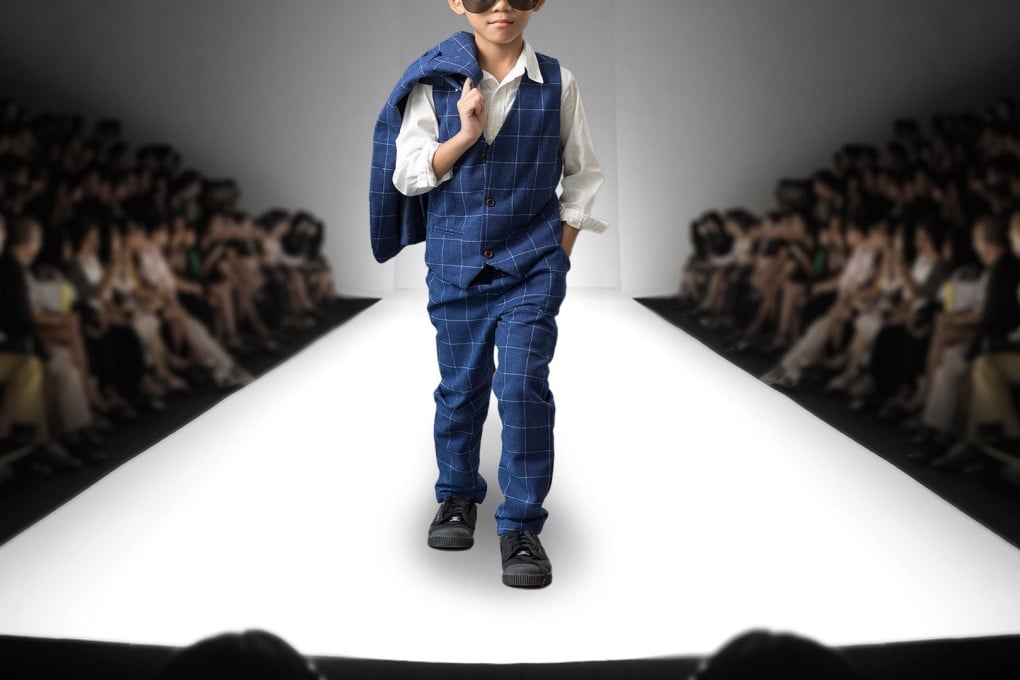 A company in China has conned dozens of parents out of a total of US$55,500 by staging a fake elite brand fashion show for children. Photo: SCMP composite/Shutterstock