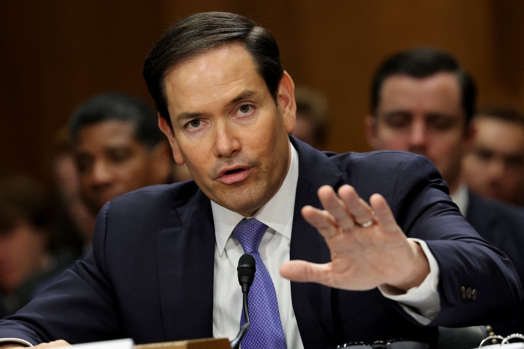 US Secretary of State Marco Rubio testifies at a Senate Foreign Relations Committee hearing on May 20. Photo: Reuters