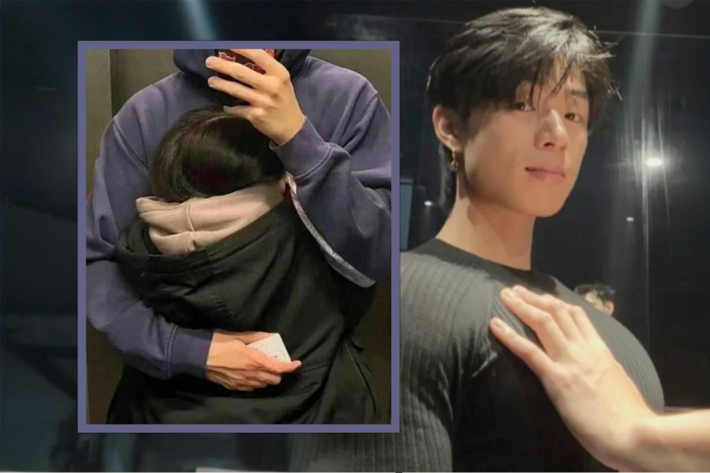 Emotion-starved women in China are buying five-minute hugs from so-called  man mums for US$7 to make them feel better. Photo: SCMP composite/RedNote