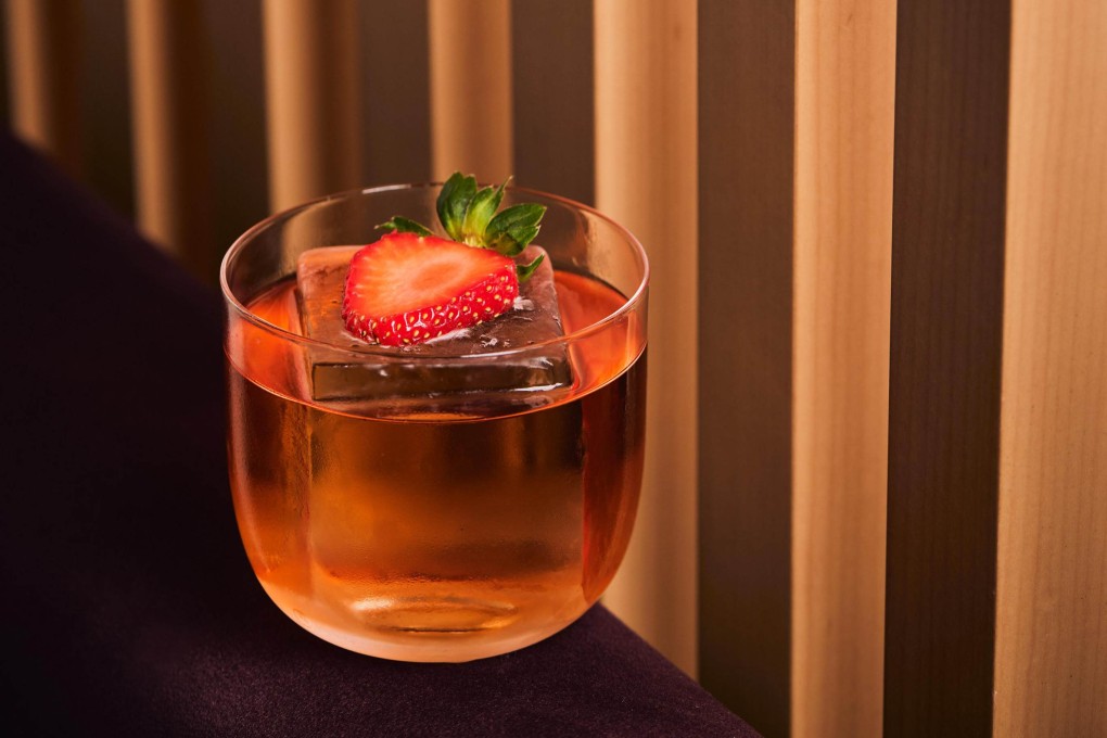 The Redemption cocktail – Orchard in Hong Kong’s take on the negroni – uses prune brandy to accent notes of strawberry, chocolate and hazelnut. Photo: Handout