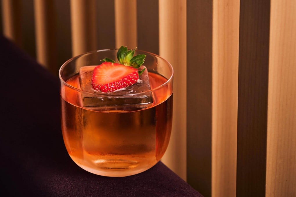 The Redemption cocktail – Orchard in Hong Kong’s take on the negroni – uses prune brandy to accent notes of strawberry, chocolate and hazelnut. Photo: Handout