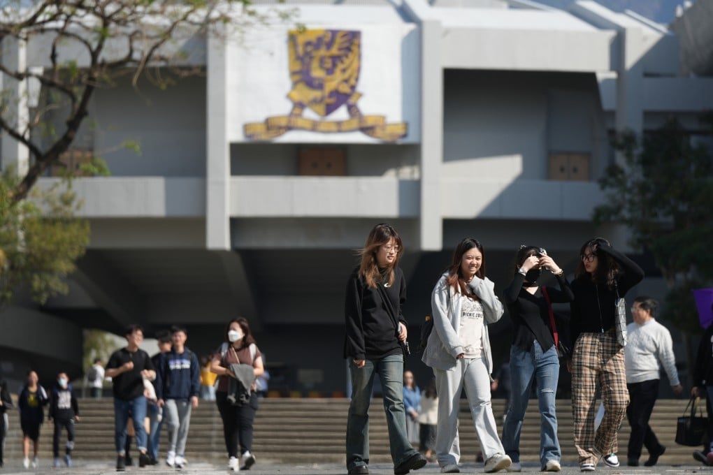 A view of the Chinese University of Hong Kong campus in 2024. Photo: Eugene Lee
