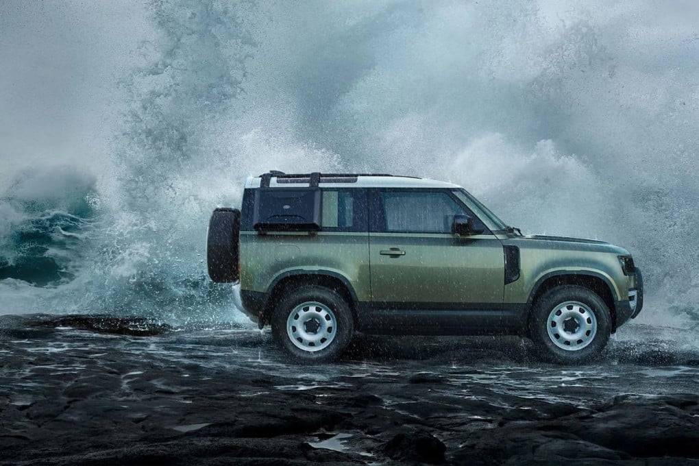 The Land Rover Defender 2026 range offers new paint choices and a driver safety feature, and comes with exterior and interior design upgrades. Photo: Land Rover