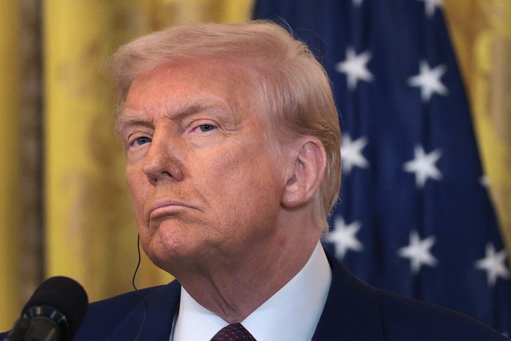 US President Donald Trump has been accused of chickening out in his trade dealings with other countries – an allegation he denies. Photo: Getty Images