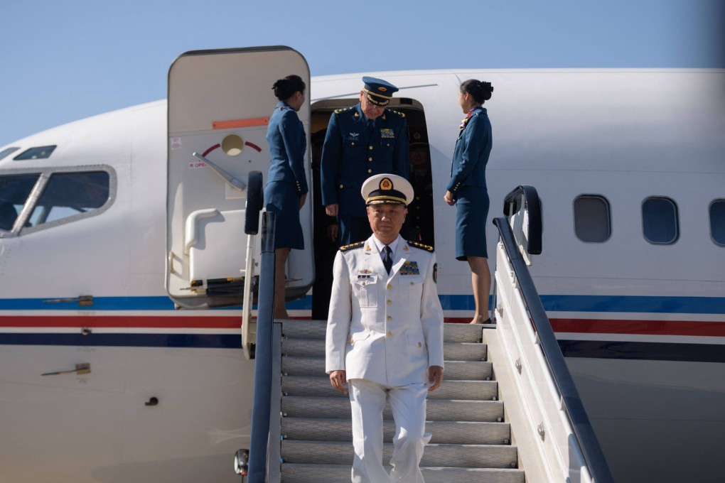 Miao Hua remains a member of the powerful Central Military Commission (CMC), but is expected to be removed from the body. His profile has been removed from the Chinese defence ministry website. Photo: AFP