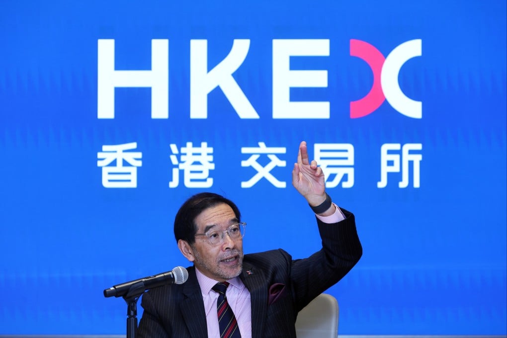 Carlson Tong Ka-shing, chairman of Hong Kong Exchanges and Clearing. Photo: Edmond So