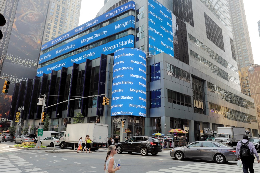 Morgan Stanley’s office building in New York. Photo: Reuters