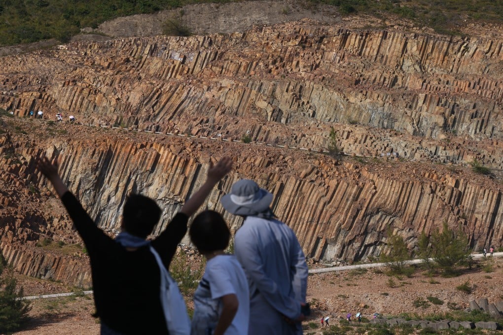 The campaign also includes boat tours to the Sai Kung volcanic rock region for non-local visitors. Photo: Dickson Lee