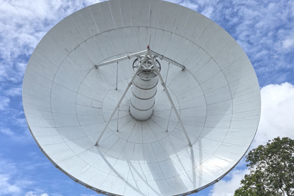 The 13-metre radio antenna has been jointly developed by the Shanghai Astronomical Observatory and the National Astronomical Research Institute of Thailand. Photo: Handout