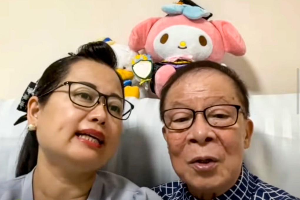 “Mr and Mrs Ho” shot to fame after a whirlwind romance that resulted in their marriage within a month of meeting each other. Photo: YouTube/channelattack