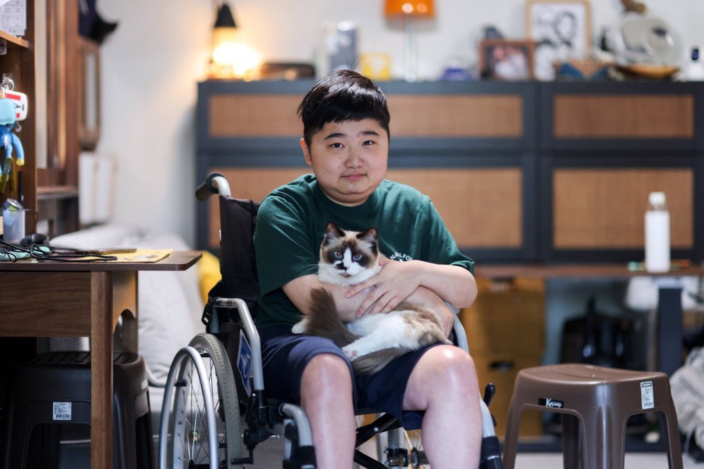 Hayden Yung, 15, suffers from Duchenne muscular dystrophy. Photo: Eugene Lee