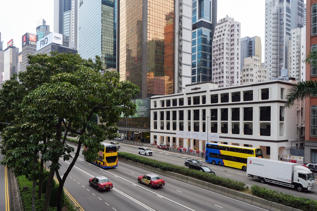 The International Organisation for Mediation’s headquarters in Wan Chai. The China-led body launched on Friday with 33 signatories. Photo: Eugene Lee