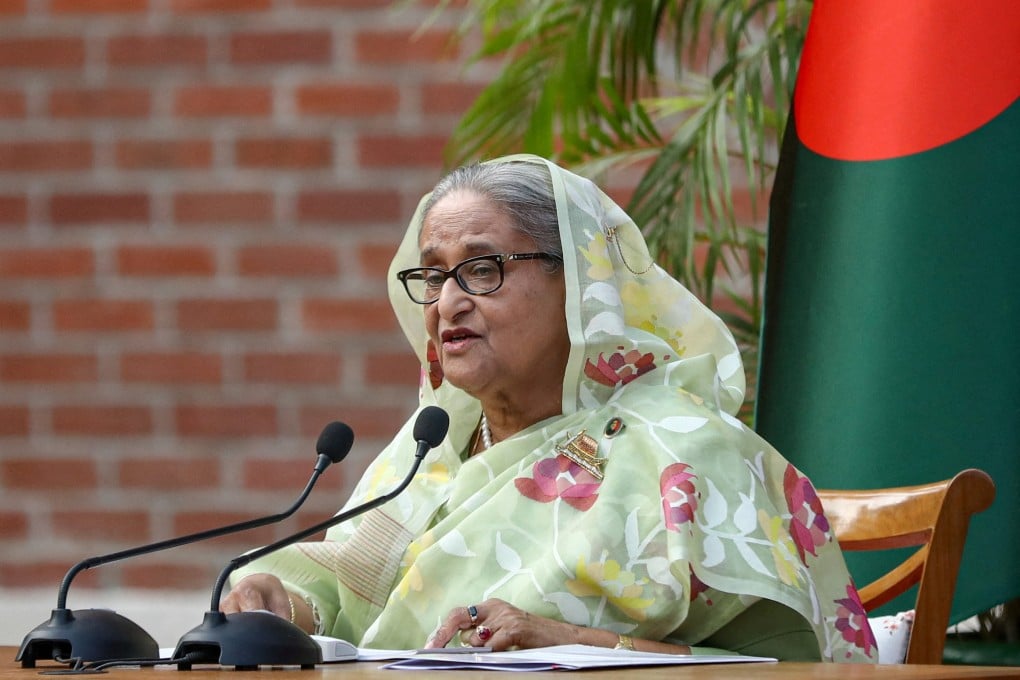 Sheikh Hasina, the ex- prime minister of Bangladesh, faces trial for allegedly orchestrating a deadly crackdown on protests. Photo: Reuters