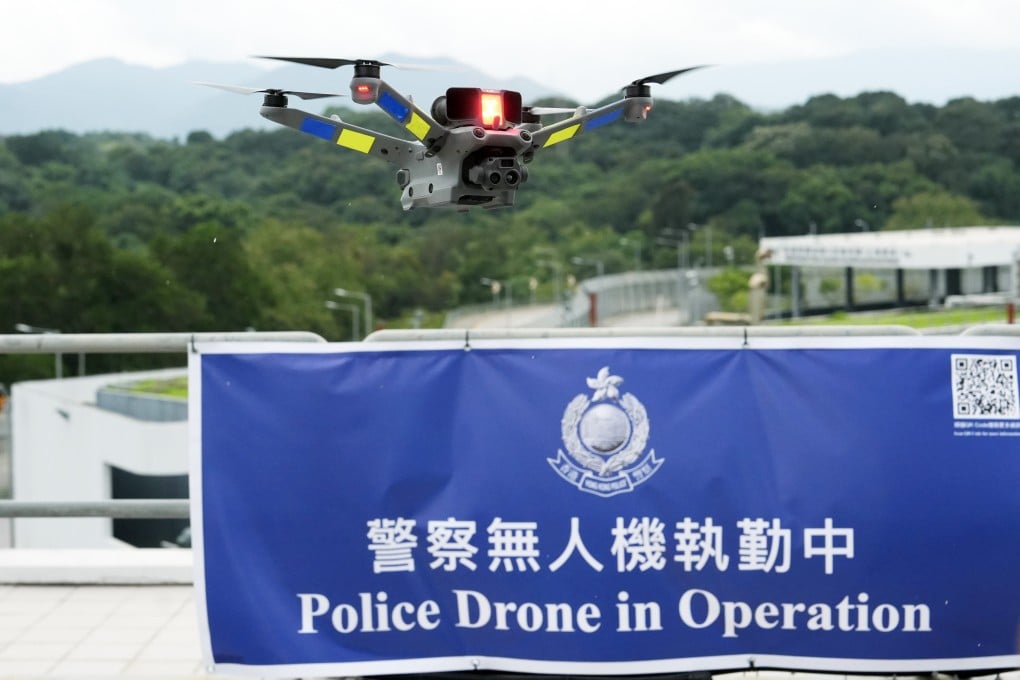 Police are launching drone patrols in parts of Hong Kong. Photo: Sun Yeung
