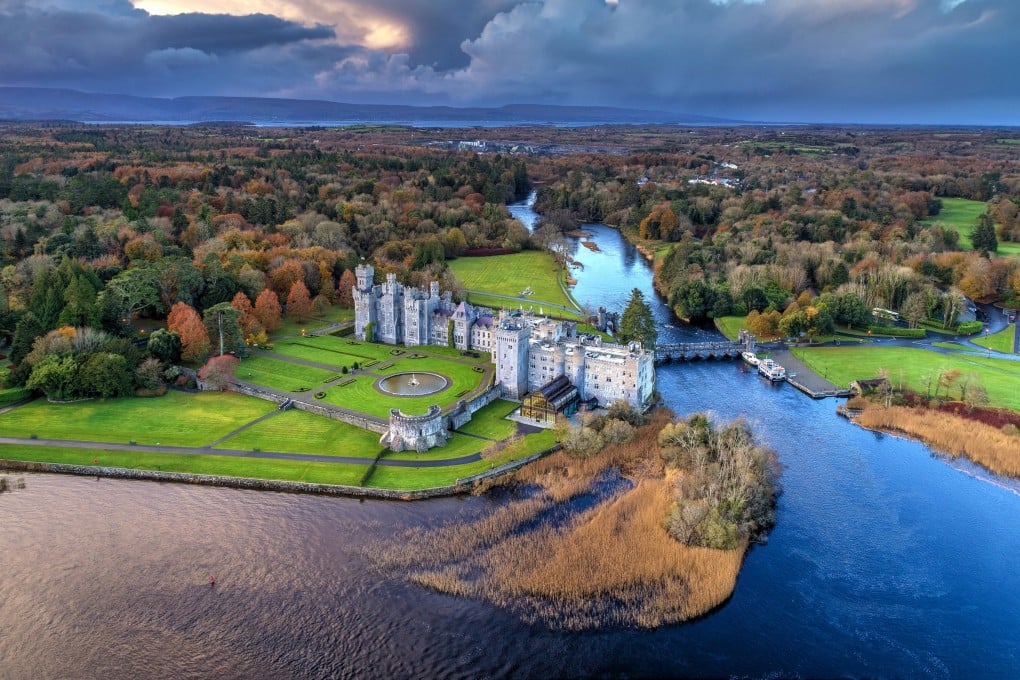 Ashford Castle in County Mayo, Ireland, is one of the luxury medieval properties travellers are flocking to amid a recent increase in castle stays. Photo: Shutterstock