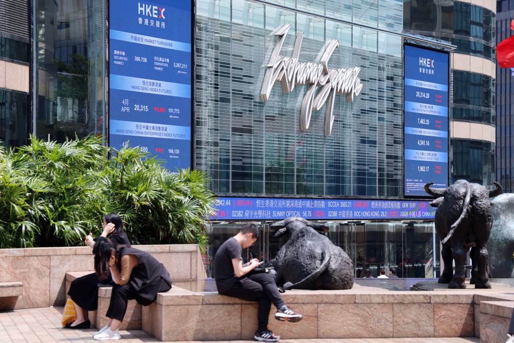 General view of Exchange Square in Central. Photo: Jelly Tse