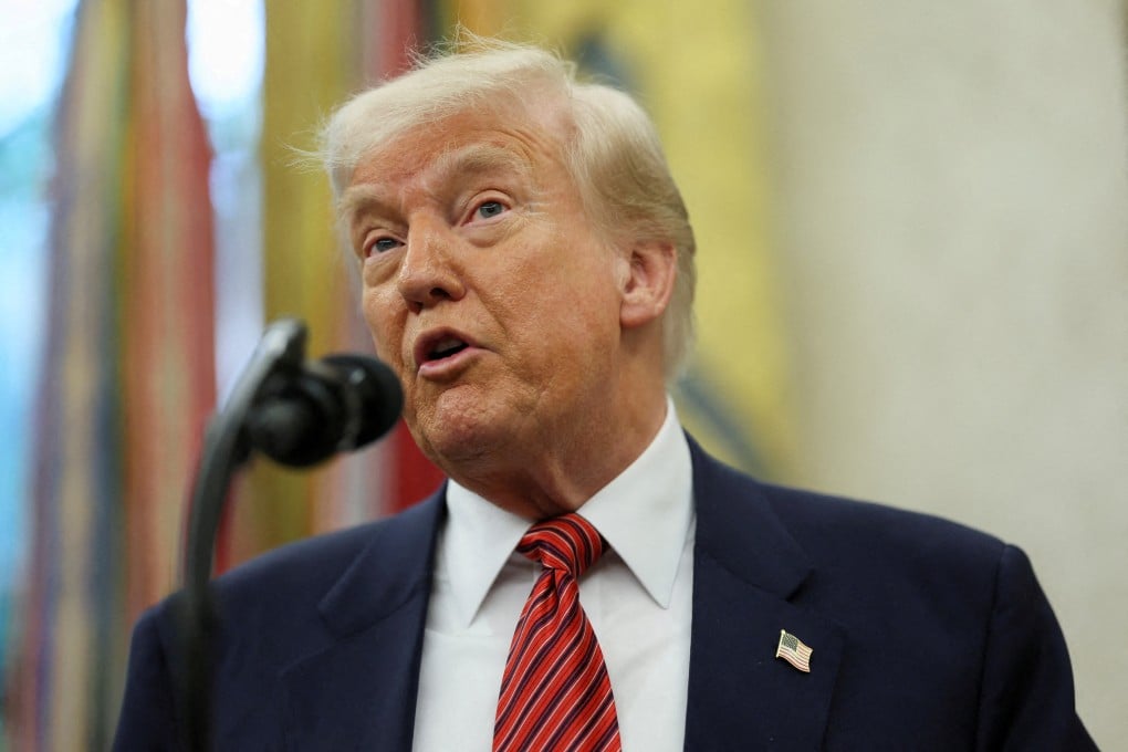 US President Donald Trump said in a social media post on Friday that China had “totally violated” its trade agreement with the United States. Photo: Reuters