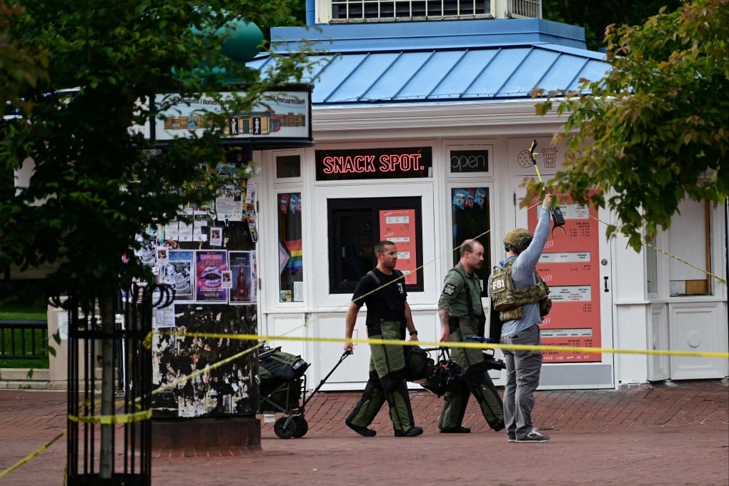 Members of the FBI near the scene of the attack in Boulder, Colorado. Photo: Reuters
