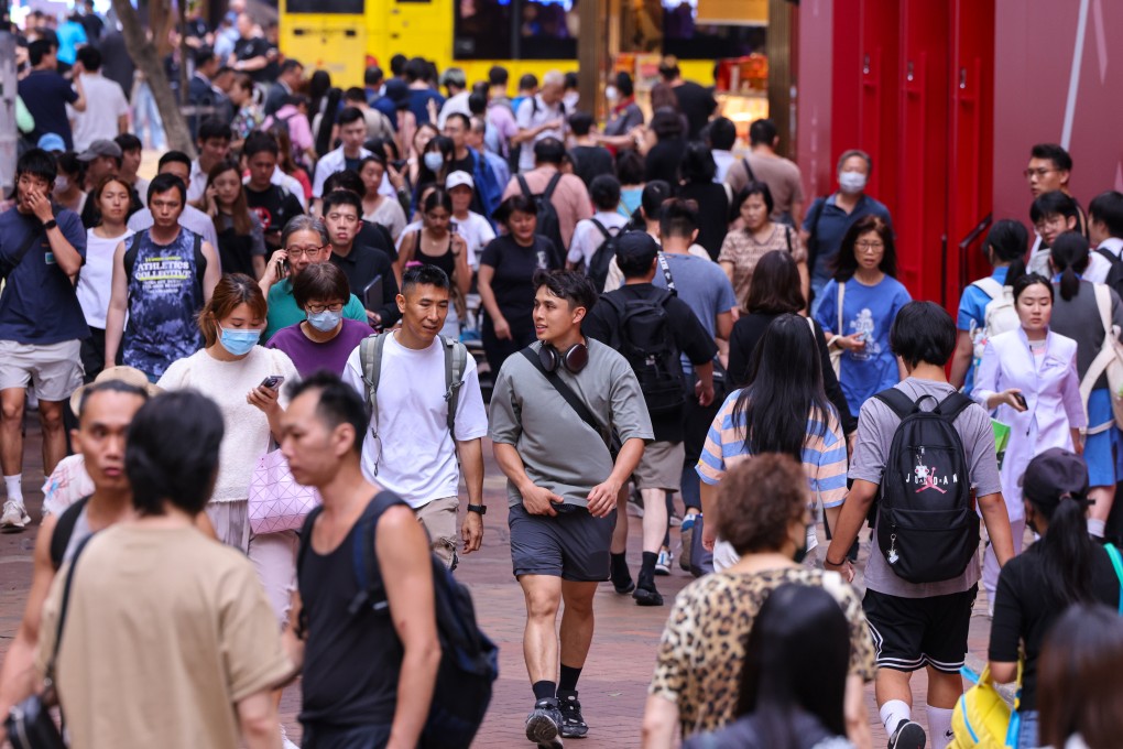 The government earlier set its growth forecast for gross domestic product at between 2 and 3 per cent for the year, following a 2.5 per cent year-on-year expansion in 2024. Photo: Nora Tam