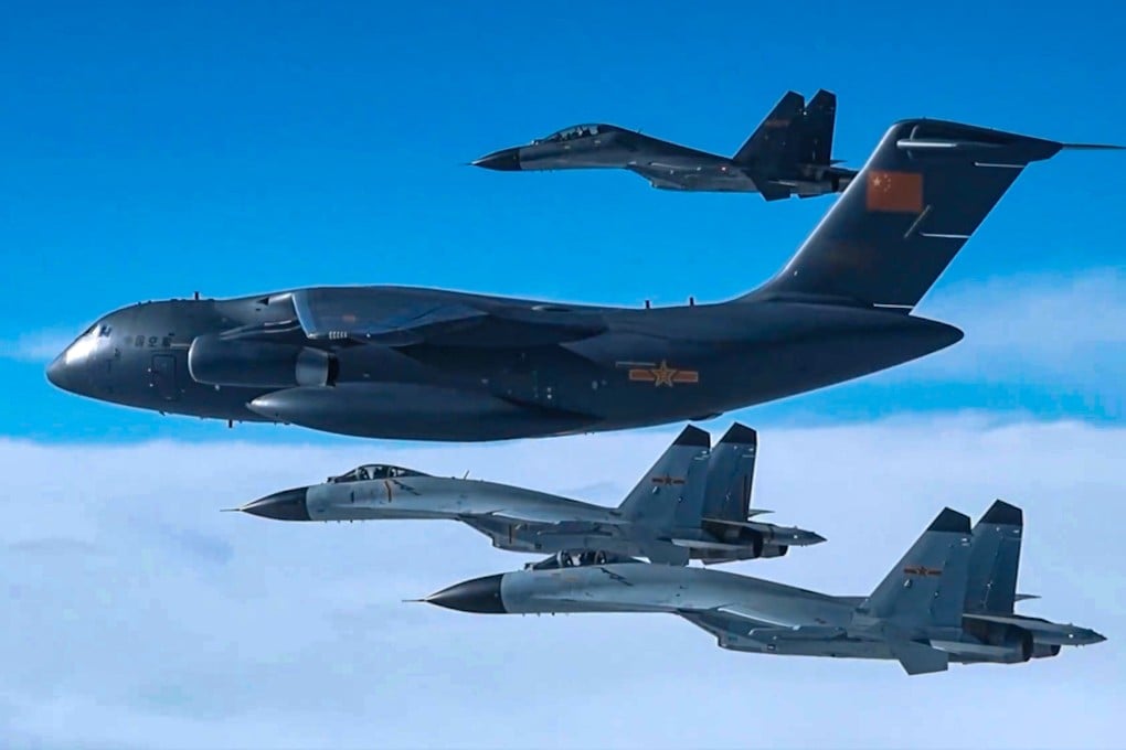 Beijing has carried out at least three rounds of large-scale military drills near Taiwan since May 2024, and PLA warplanes continue to fly near the island on a daily basis. Photo: Weibo/PLA Eastern Theatre Command