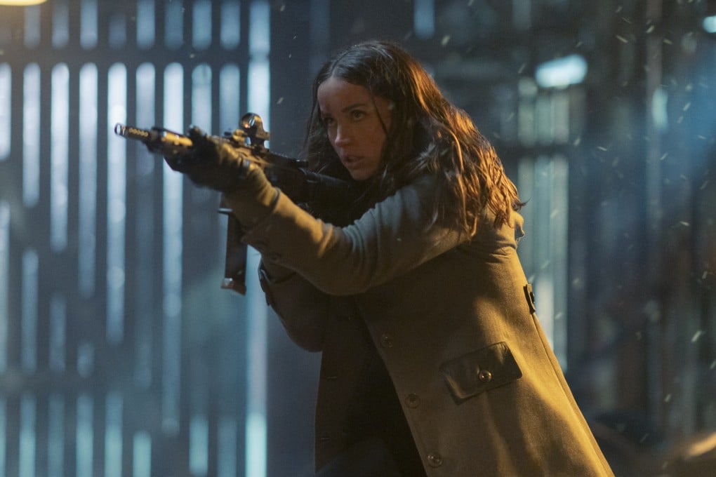 Ana de Armas as female assassin Eve in a still from Ballerina, the new spin-off from the John Wick franchise. Photo: Larry D. Horricks/Lionsgate