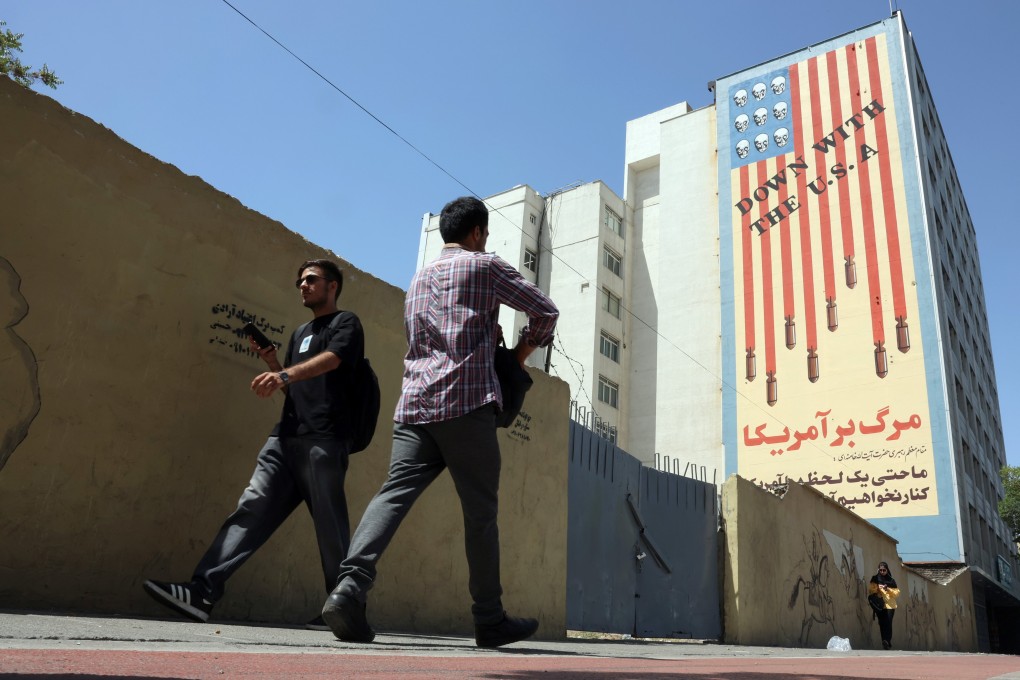 An anti-US mural in Tehran, Iran. Photo: EPA-EFE