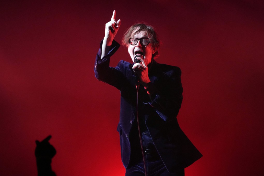 Jarvis Cocker of the band Pulp performs at the Hollywood Palladium in Los Angeles in September 2024. The Britpop band have been talking about the release on June 6 of their first album in 24 years, More Photo: Chris Pizzello/Invision/AP