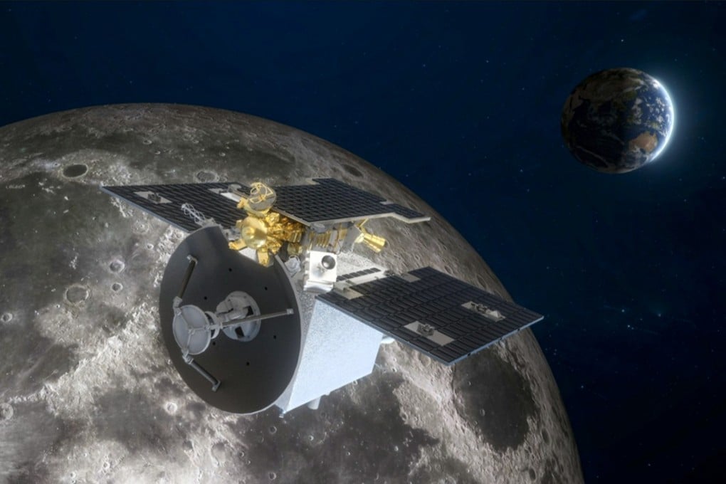 A rendering of a Tiandu test satellite. Photo: Deep Space Exploration Laboratory