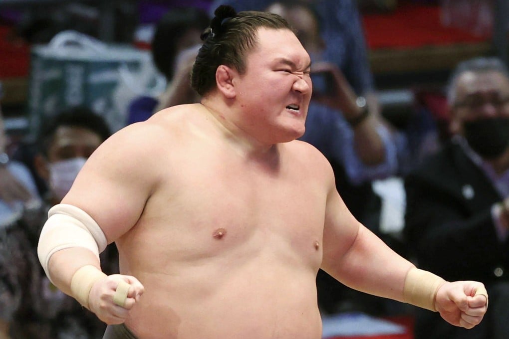 Hakuho just before his retirement in 2021, but has now quit sumo wrestling entirely following the forced closure of his stable. Photo: Getty Images