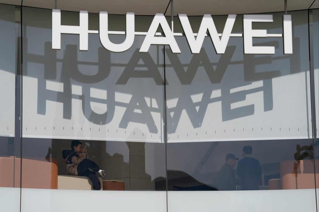 A Huawei flagship store in the Wangfujing shopping district in Beijing. Photo: AP Photo